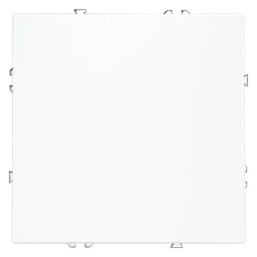 Изображение Выключатель с самовозвратом встраиваемый VOLTUM S70 одноклавишный 10А, (белый матовый)